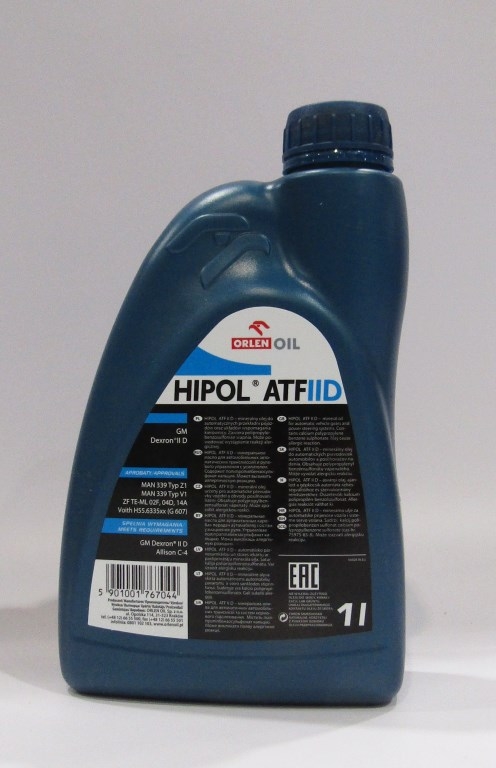 Převodový olej ATF II D 1L HIPOL