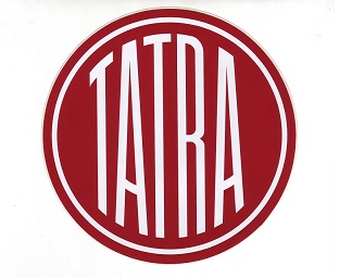 Samolepka Tatra kulatá 100mm