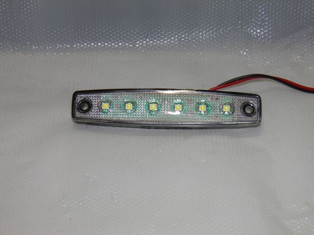 Svítilna obrysová diodová bílá SERTPLAS 0308LUB