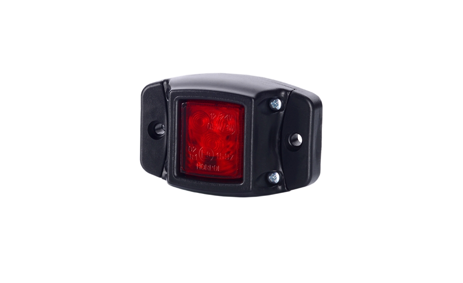 Svítilna obrysová LED červená 12/24V HOR44 HORPOL LD438