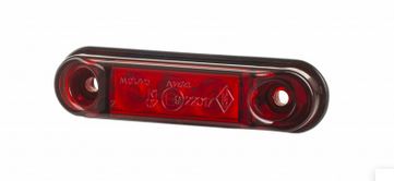 Svítilna obrysová LED 12-24V červená HORPOL LD2440