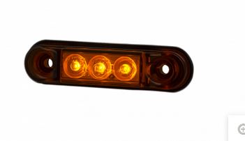 Svítilna obrysová LED 12-24V oranžová HORPOL LD2439
