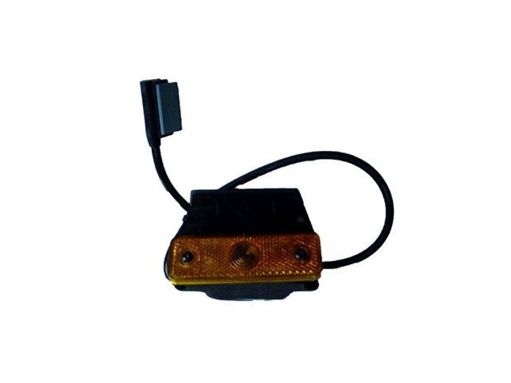 Svítilna obrysová oranžová 24V rovná s kabelem + montáž TANGDE TD03-63-014