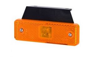 Svítilna obrysová oranžová boční LED HORPOL LD500