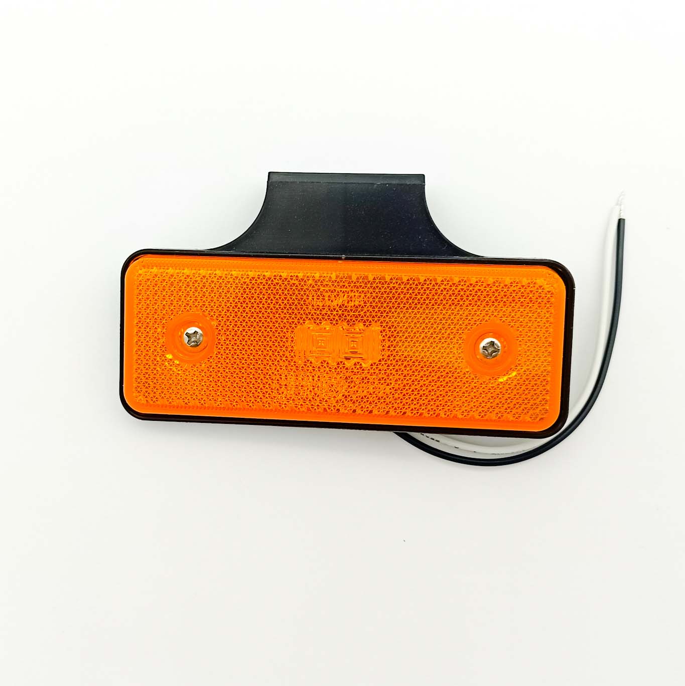 Svítilna obrysová oranžová LED s držákem