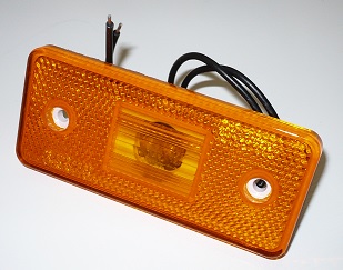 Svítilna poziční oranžová na žárovku