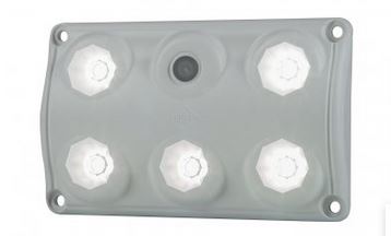 Svítilna pro osvětlení interiéru LED bílá s vypínačem 12-24V HORPOL LWD2153
