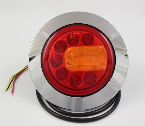Svítilna zadní LED 3-funkční 12-24V levá HORPOL LZD2448