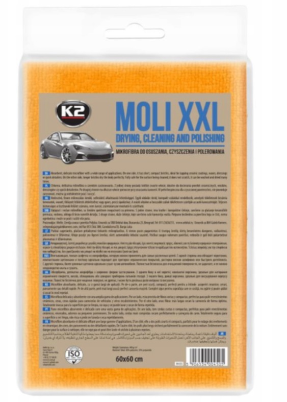 Utěrka XXL z mikrovlákna na sušení karosérie K2 M435