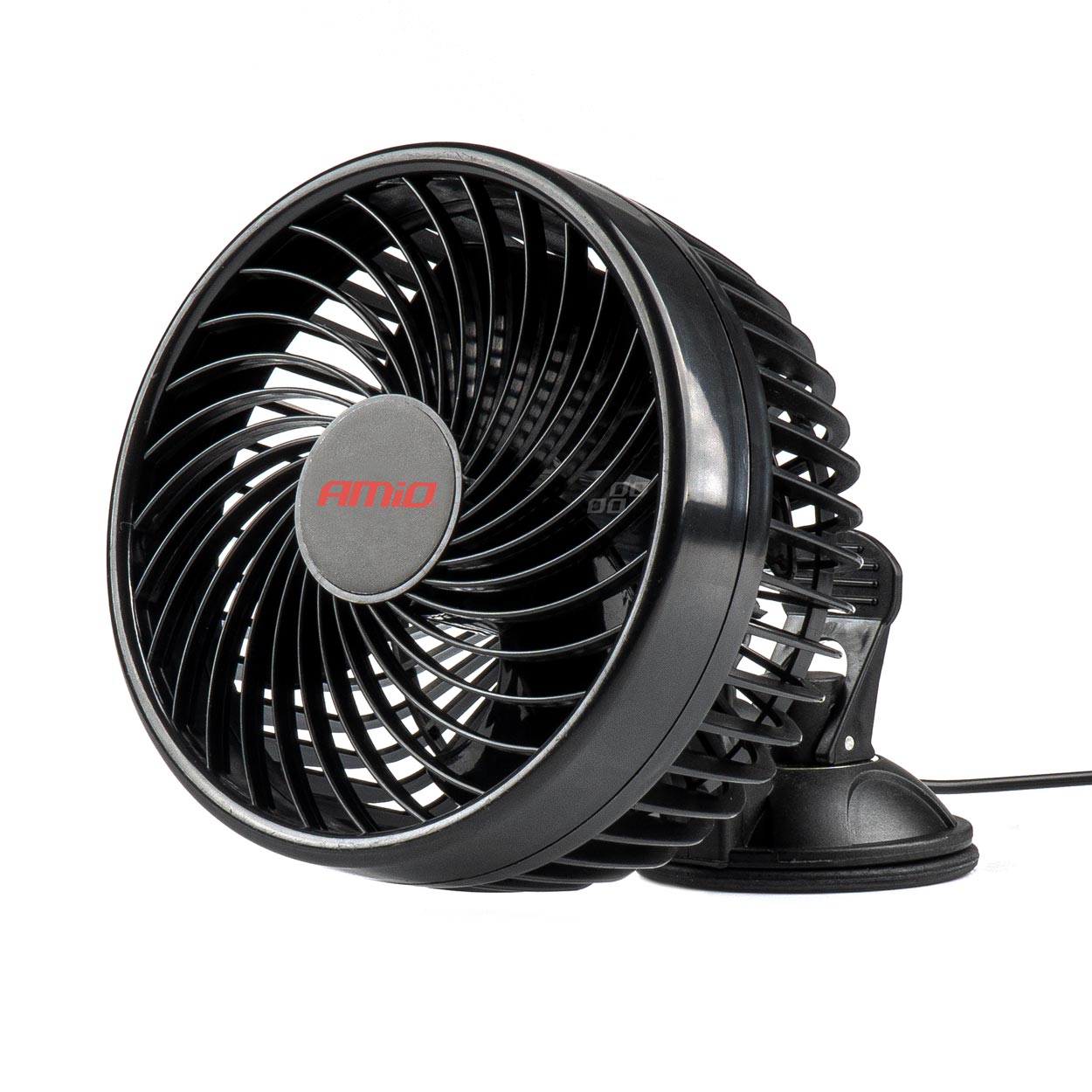 Pouzdro Ventilátor do auta 12V s přísavkou 6” AMIO