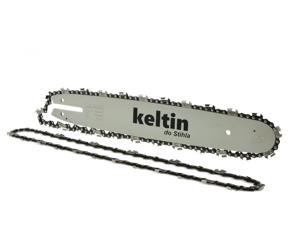 Geko Vodící lišta a 2 řetězy 14" 3/8" 1,3mm 50z K02411