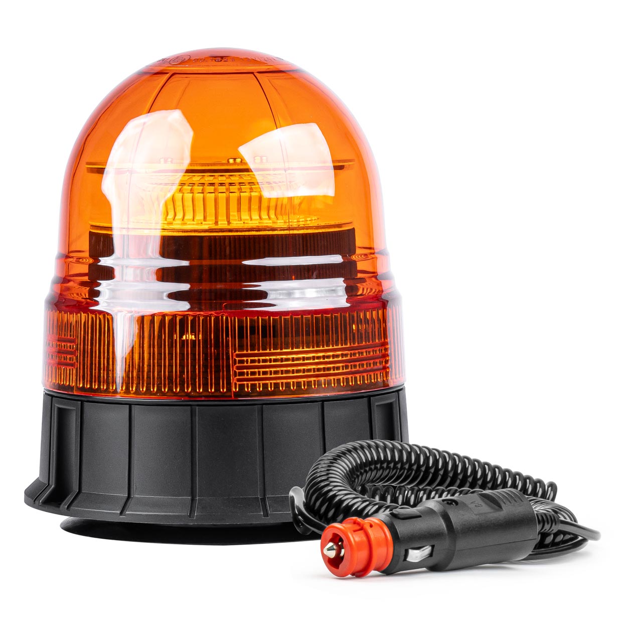 Amio Výstražný LED oranžový magnetický maják 12/24V - 39 vysokosvítivých LED, s homologací E9 - W02SB